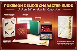 Pokémon Deluxe Character Guide Limited Edition Box Set Collection