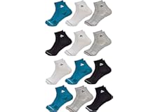 SJeware 12 Pairs Solid Ankle Socks for Men & Women, Multicolor, Pack of 12, Free Size