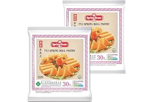 PICK N SAVE Spring Roll Pastry, 30 Sheets, Frozen Spring Home Tyj Spring Roll Pastry 550G (10" 30 Sheets [Pack of 2])