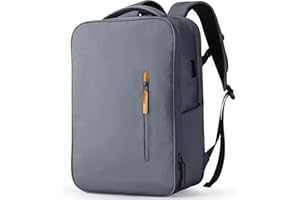 MUZEE MARK RYDEN Plecak podróżny o dużej pojemności 20 l, płócienny plecak damski/męski, 45 x 30 x 15 cm, bagaż podręczny, plecak z przyłączem USB do ładowania, na laptopa 17,3″