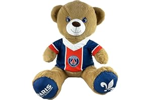 Paris Saint-Germain Ours Peluche en Maillot PSG - 35 cm - Collection Officielle