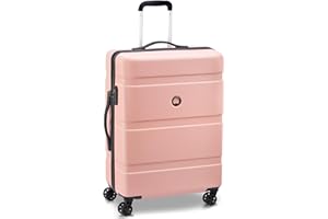 DELSEY PARIS - Airship 2.0 - Valise Cabine Rigide 55x39x20 cm - 32 L - S - Rose