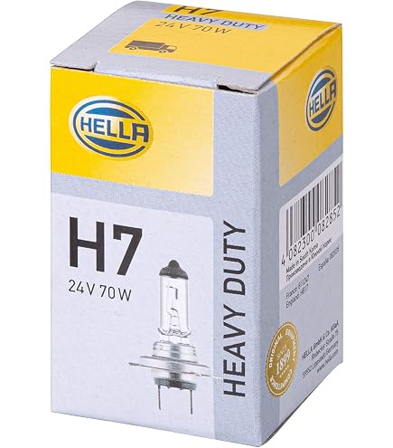 HELLA H7-Assortimento di lampadine - 24V - Scatola - 8GH 007 157-931
