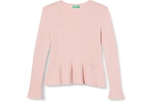 United Colors of Benetton Maglia Girocollo Manica Lunga Bambine e Ragazze