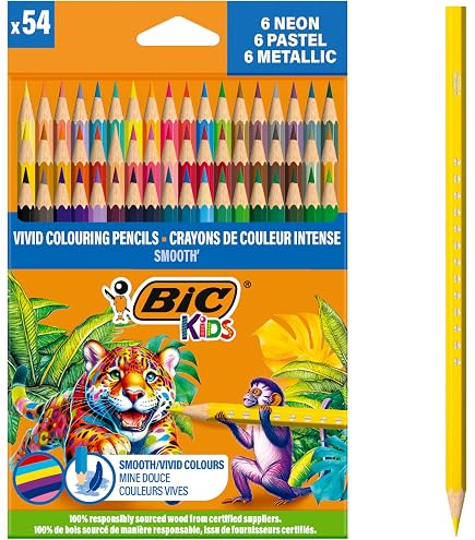 Lápices De Colores STAEDTLER NORIX Pack 16+2 | Diseño Negro Ergonómico | Colores Xtra Brillantes Y Antideslizantes