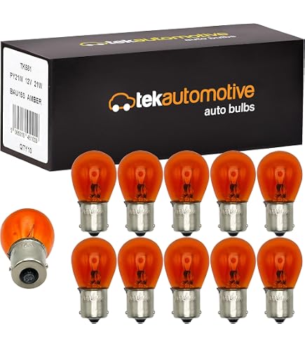 LED-Birne 12V 21/5W BAY15D Rot – Für Bremslicht, Rückleuchte, Blinker Am Auto