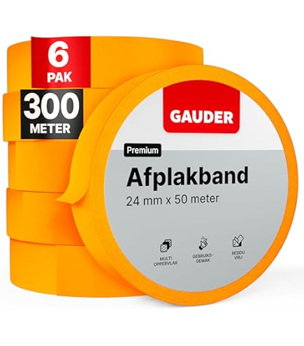 Basic Goldband Malerkrepp UV-30 – Zuverlässiges Tape für Malerarbeiten