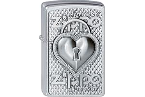 Zippo 50810823 Briquet Heart Forever 3,5 x 1 x 5,5 cm
