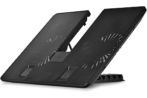 ‎DEEPCOOL Deepcool U PAL Notebook-Kühler, schwarz, für Notebooks bis 39,624 cm (15,6")