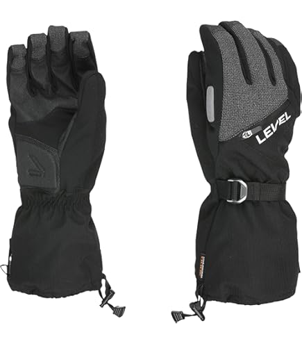 Ziener Milo Guanti Da Snowboard Uomo - Impermeabili, Traspiranti Con Protezioni Polso Rimovibili E Leash - 3