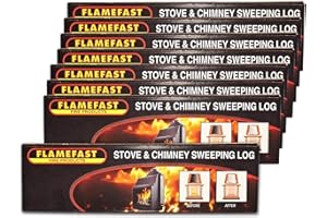 Flamefast Stove & Chimney Sweeping Log (Case of 8)