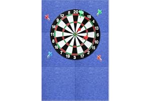 Bcuuozeeing Filcowa tarcza do darta, ochrona ściany