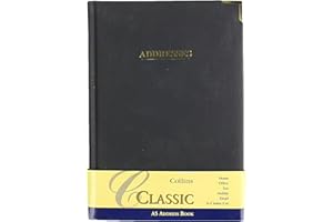 Collins 9000V Carnet d'adresses / Répertoire téléphonique A5 (Import Royaume Uni)