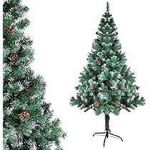 Albero Di Natale Artificiale 180 Cm - 1200 Rami PVC, Effetto Realistico Con Base Metallica | Facile Montaggio - Foto 9