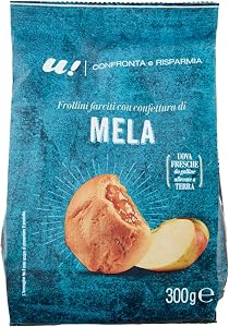 U! Confronta & Risparmia Frollini con Confettura Extra di Mela 300g