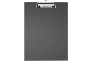 Exacompta - Ref. 17291E - 1 Coated paper pad holder - Size 23x32cm for A4 - Black