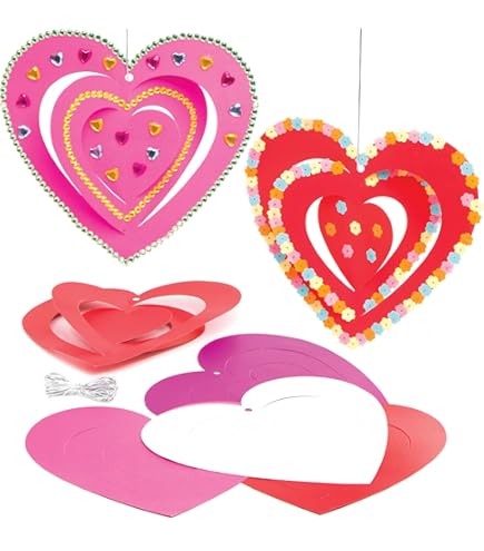Kit Magnetini San Valentino Per Bambini | Gonk Cuore Con Strisce Magnetiche, Confezione Da 8 - Foto 2