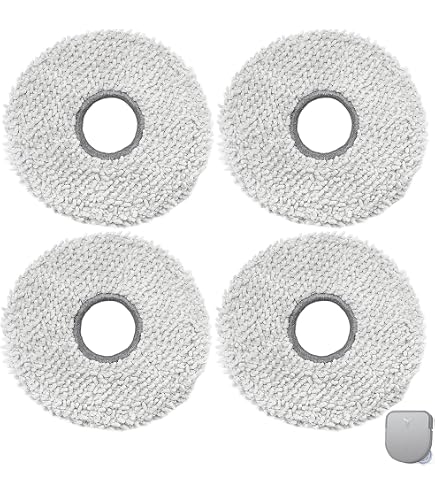 Kit 20 Pièces Rechange ECOVACS DEEBOT X5 Omni / X5 Pro Omni – 1 Brosse Rotative + 4 Latérales + 7 Sacs + 4 HEPA + 4 Serpillères