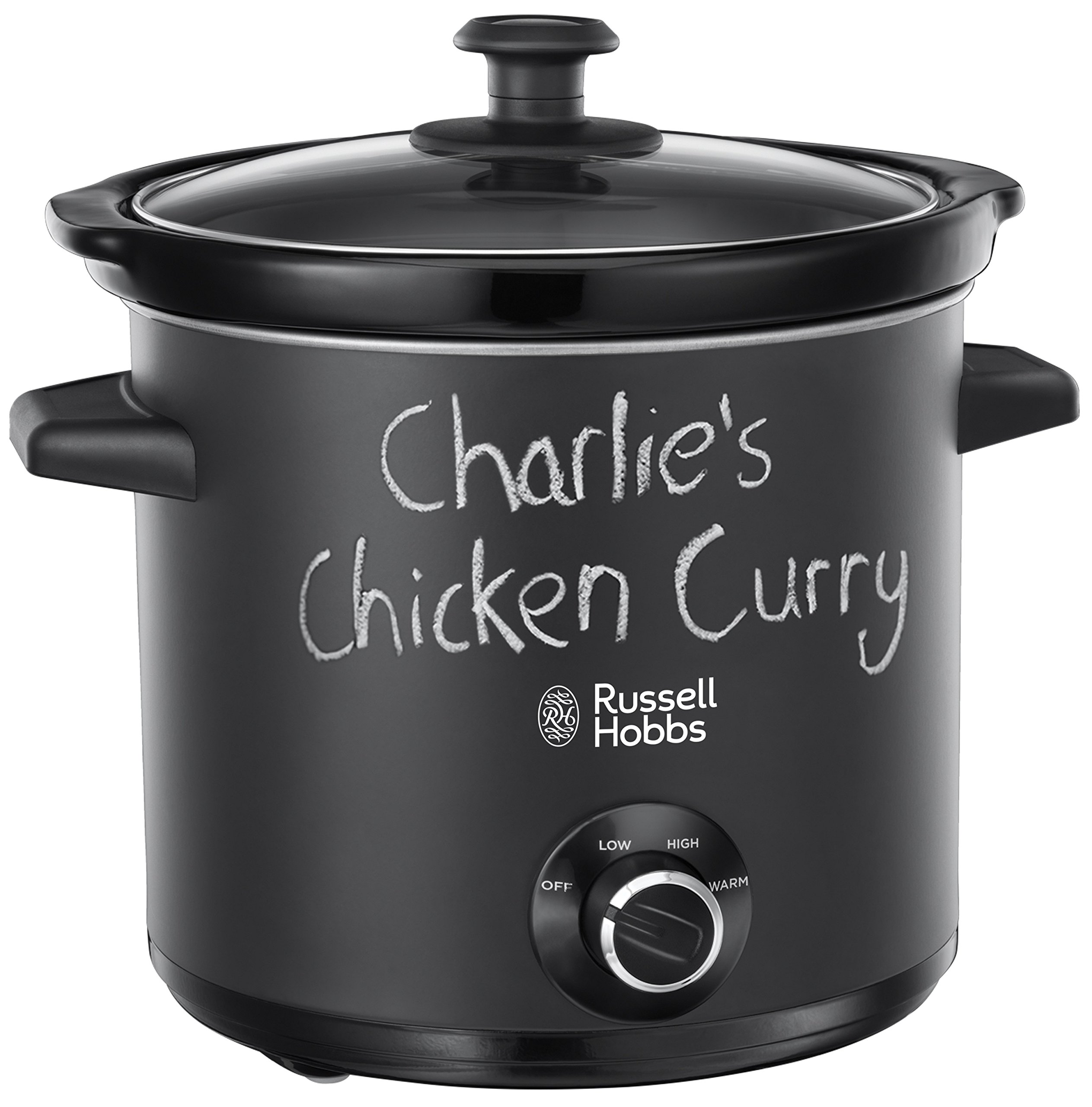 Russell Hobbs 24180 Chalkboard Slow Cooker Review - Versatile 3.5L Black Design