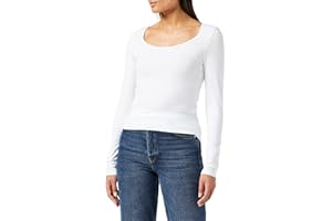 Vero Moda Vmmaxi My LS Soft Long U-Neck Noos Maglietta a Maniche Lunghe Donna (Pacco da 1)