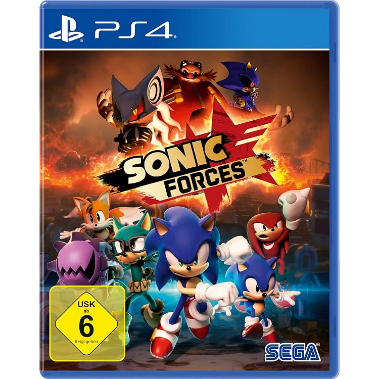 Jeu PS4 Team Sonic Racing Collector - Très Bon état, Boîte Et Instructions Incluses