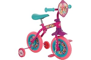 M.V. SPORTS MV Sports Girls' Disney Princess 2in1 10inch Training Bike, Pink