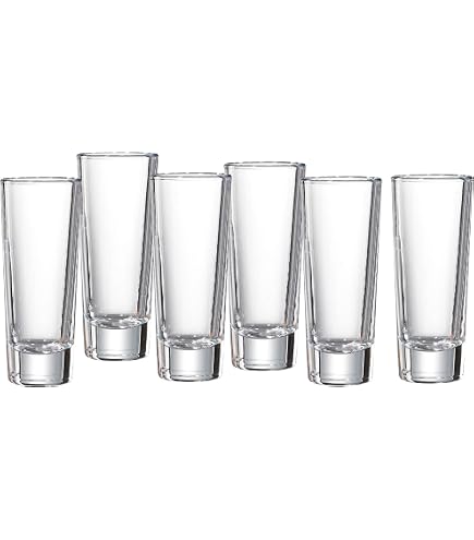 Lot De 4 Verres à Shot Tiki Yuna 5cl Topkapi - Verres à Liqueur Et Boissons Flambées