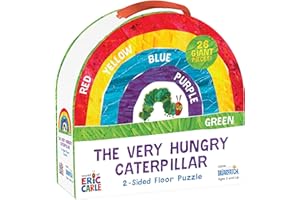 Briarpatch The Very Hungry Caterpillar Rainbow Double-Sided Floor Puzzle
