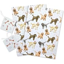 2 Süße Cockapoo-Welpen-Aufkleber – Vinyl-Sticker Je 10 Cm, Glänzend & Wasserdicht