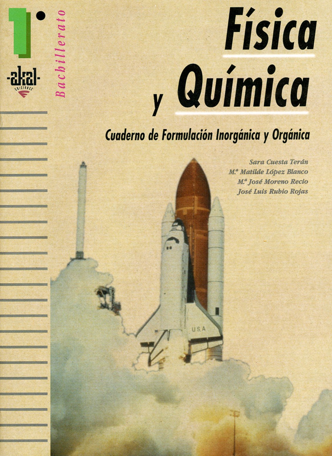 Física y Química 1º Bachillerato. Cuaderno de formulación orgánica e inorgánica : 15