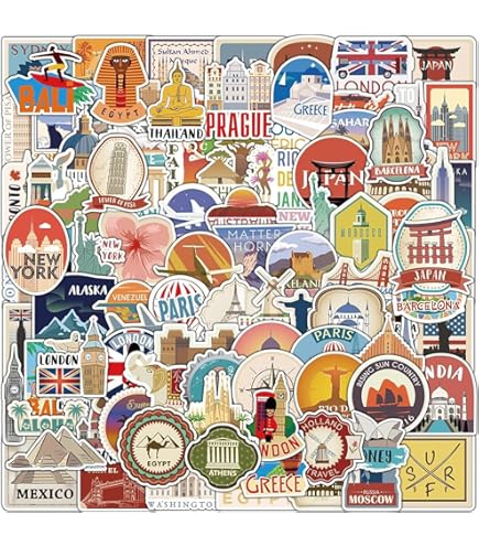 Lot De 100 Esthétiques Vsco Cute Autocollants Pour Téléphone, Portable, Skateboard