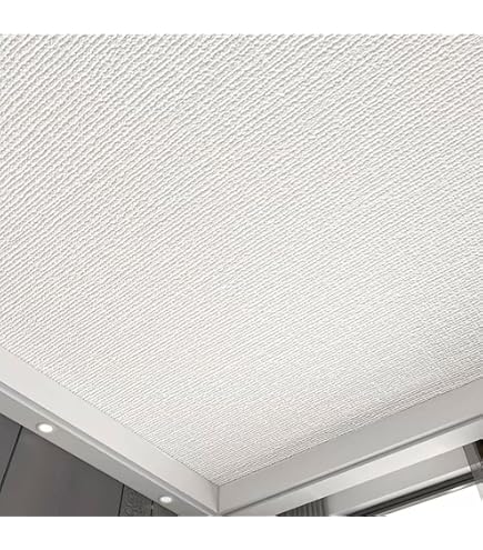 Selbstklebende Deckenplatten 60x30cm, Marmor-Optik Weiß, 10 Stück, Styropor-Deckenpaneele zur Riss- & Fleckenabdeckung, Deckenverkleidung für Wohnzimmer, Büro & Küche (B)