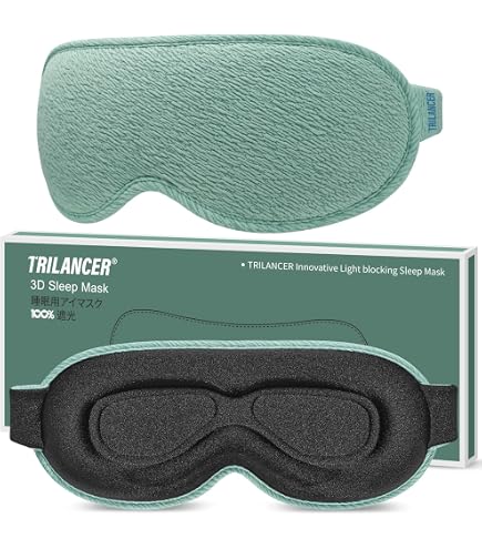 Lot De 3 Masques De Nuit Réglables - Noir, Violet, Vert Encre - Anti-lumière, Respirant, Pour Dormir, Sieste Et Voyage