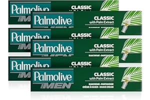 PALMOLIVE classique MOUSSE RASAGE Crème Crème à Raser avec Palm EXTRAIT 100 ml (6 pièce)