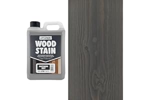 Littlefair's Teinte Bois 2.5ltr - Teinture Bois Écologique À Base D'Eau et Sûre - Lasure Bois Intérieur à Séchage Rapide - Peinture Lasure pour Bois Nettoyage Facile - Couleur:Gris Bois Flotté