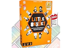 ATM Gaming Little Secret - Jeu de société - Concept de l'Imposteur - Jeu d’Ambiance et de Bluff en Famille et Entre Amis - Jeu de Cartes dès 10 Ans - Saurez-Vous démasquer Les traîtres ?