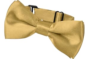 BomGuard papillon bambino – lucido, già annodato, regolabile – accessorio elegante per matrimonio, comunione e festa