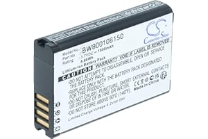 vhbw Batterie Compatible avec Garmin Alpha 100 Handheld, Monterra GPS, Appareil de Navigation (1800mAh, 3,7V, Li-ION)