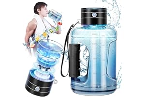IUHFSIFS Upgrade 1.5L Hydrogen Water Bottle UK【NO.1 Hydrogen Content】【CAS Global Certificate - 4000PPB】Hydrogen water generator with TOP SPE PEM Technique Outdoor Sports Hydrogen bottle with Brushes