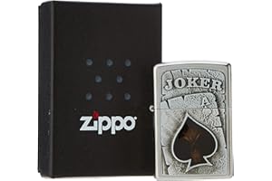 Zippo Feuerzeug 60002641 PL Encendedor, Cromado, Brass High Polish (Anne Stokes), 6.0 x 4.0 x 2.0 cm