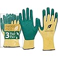 ACE Guantes de jardinería Garden Eden (3 pares) para hombres y mujeres, para trabajos intensivos, antideslizantes, flexibles,