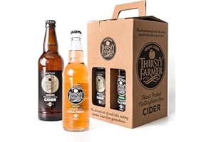 Thirsty Farmer Craft Cider Mixed Gift Box (x4 500ml bottles)