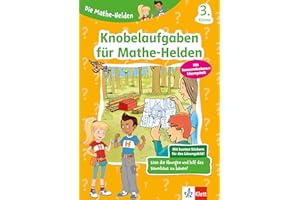 Klett Knobelaufgaben für Mathe-Helden 3. Klasse: Mathematik in der Grundschule mit Stickern (Die Mathe-Helden)
