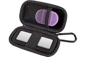 ALNKDH Case for kardiamobile EKG Heart Monitor,Hard Travel Case for KardiaMobile 6L,Cardiac Mobile Heart Monitor Bag Organizer,Heart Rate Monitor Portable Hard Suitcase（Pill Box Included）(Box Only)