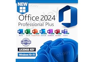 MS OFFICESUITE LTSC Professional Plus 2024 | NEW 2026 Update Included | Retail License Key for Windowsdows (1 User/PC, Lifetime Validity) | Unlimited Reinstallations & Regular Updates (Quick Delivery)