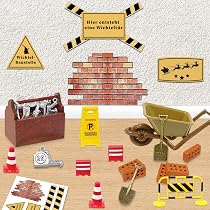 Miniatur Wichtel Zubehör Set - 10 Teile Für Puppenhaus & Wichteltür, 1:12 Maßstab
