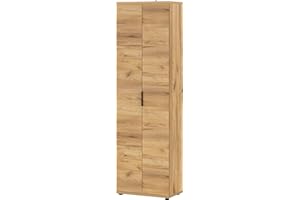 GERMANIA DIE MÖBELMACHER Guardarropa, Engineered Wood, Navarra-Roble NB, 59 x 199 x 34 cm
