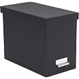 Porte-Magazines Bigso Box Of Sweden Blanc – Rangement Design Scandinave 25×10×32,5 Cm, Fibre Recyclée, Étiquette Métal
