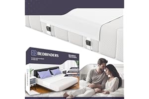 ‎BEDBINDERS Bedbinders | Liebesbrücke für Matratzen, Matratzenkeil, Ritzenfüller, Matratzenverbinder & Bettritzenfüller | Bettbrücke, Besucherritzenfüller & Matratzenhalter Gegen Verrutschen (180/220 cm)