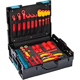 Hazet 150/27 Protective Insulation Tool Set | Universal Use for All Jobs in High Voltage Systems in Crafts, Industry or in El